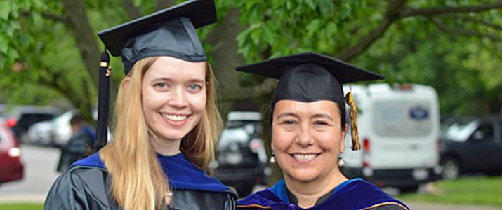 From keft, Dr. Kristina Carter and Dr. Gonzalez-Vallejo