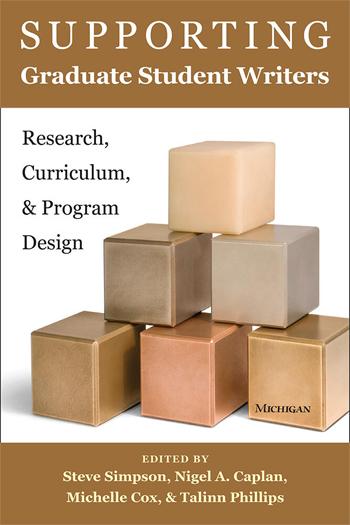 Supporting Graduate Student Writers book cover