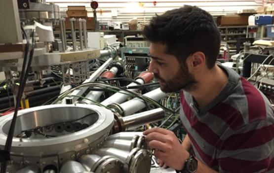A student works in the INPP lab