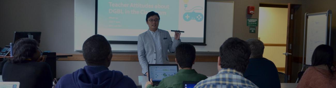 Professor in Educational Studies teaching class