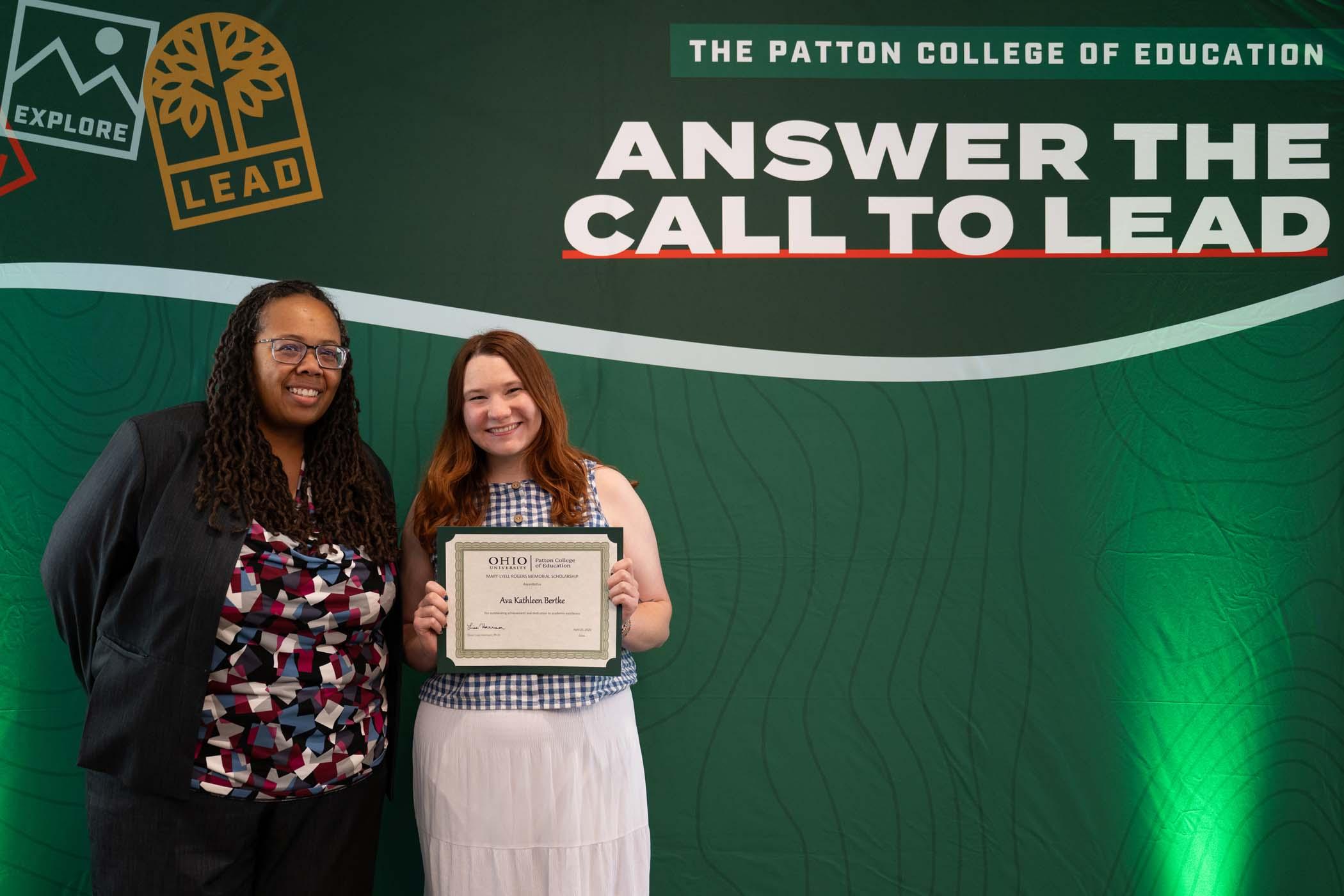 Mary-Lyell Rogers Memorial Scholarship 2026-27