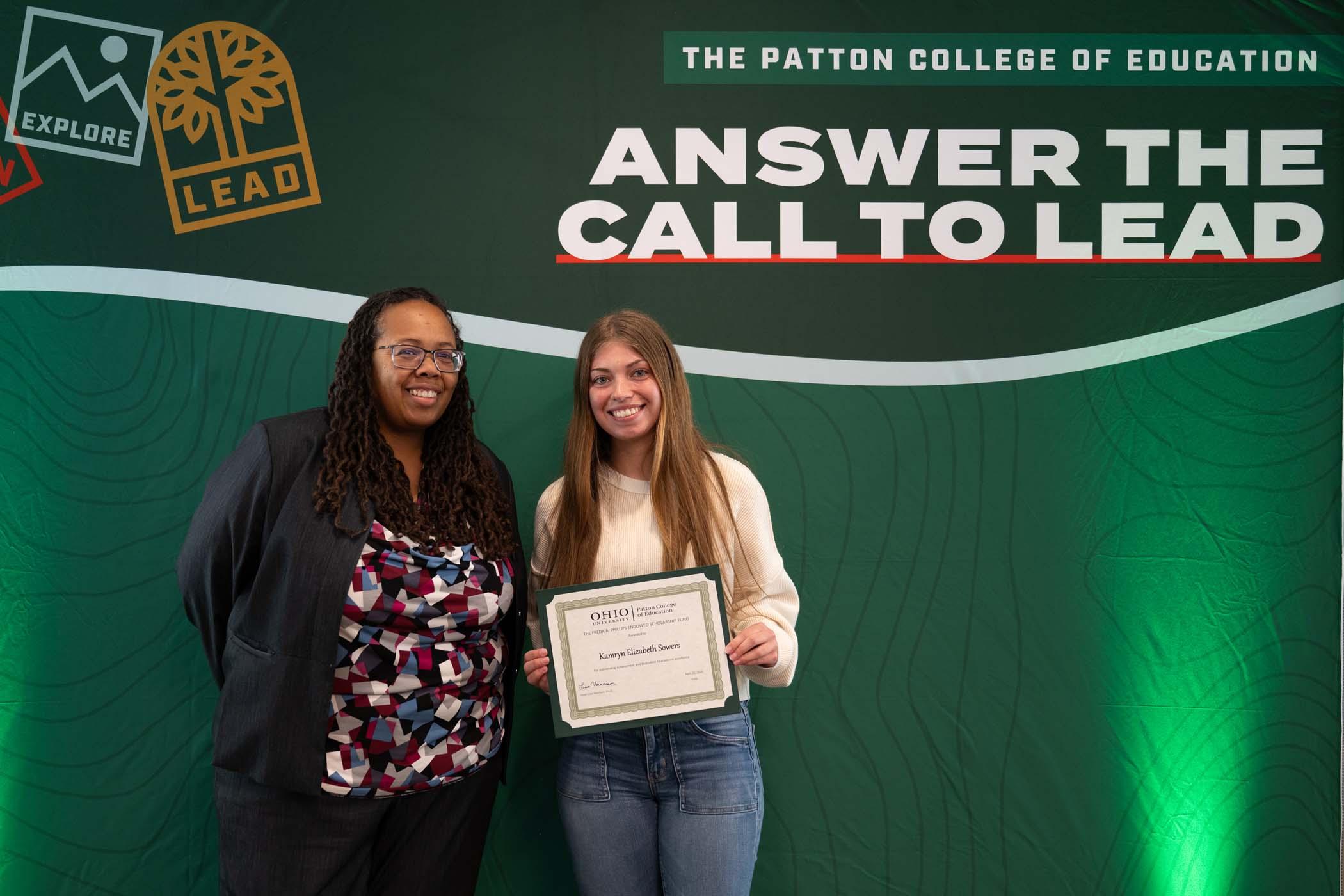 The Freda A. Phillips Endowed Scholarship Fund 2026-27