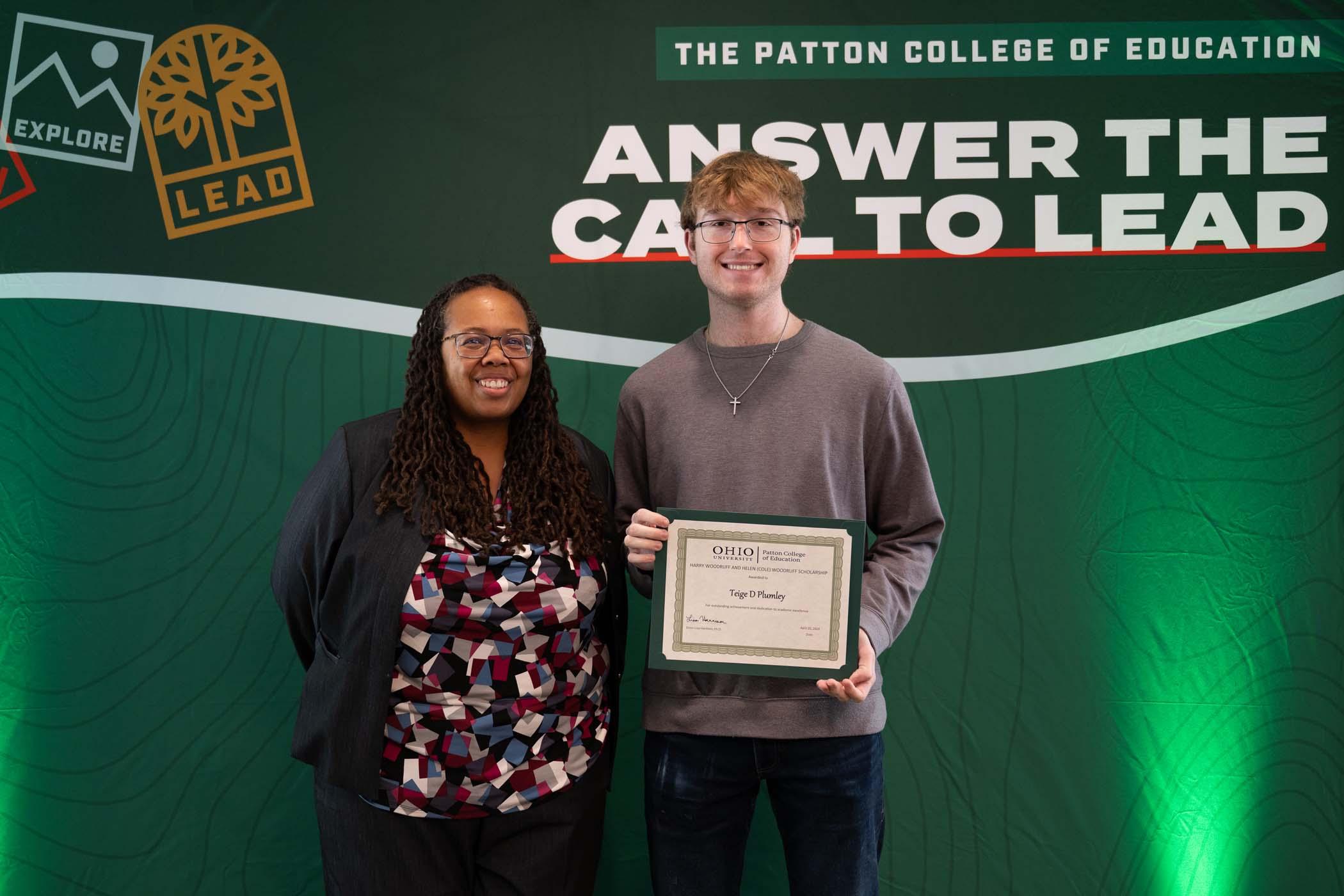 The Harry Woodruff & Helen (Cole) Woodruff Scholarship 2026-27