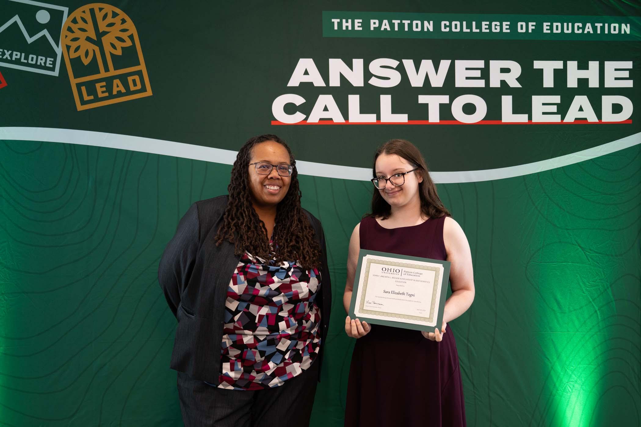 The John F. and Rita Wilson Scholarship in Mathematics Education 2026-27