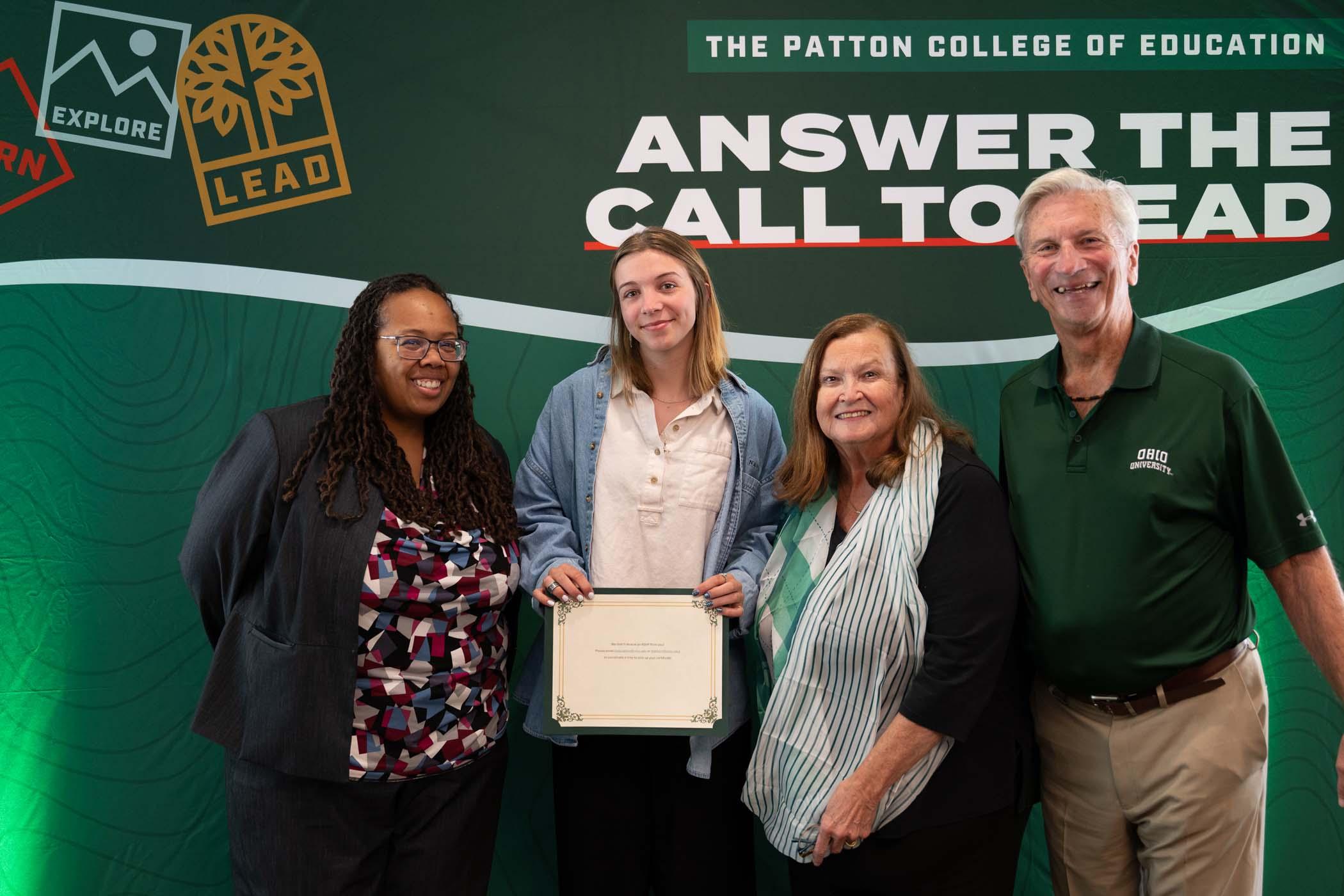 The Poitinger Family Endowed Scholarship 2026-27
