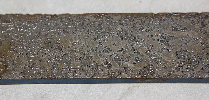 Corroded metal