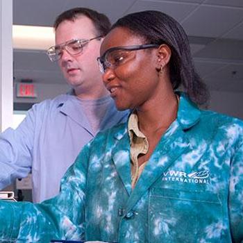 People in a lab