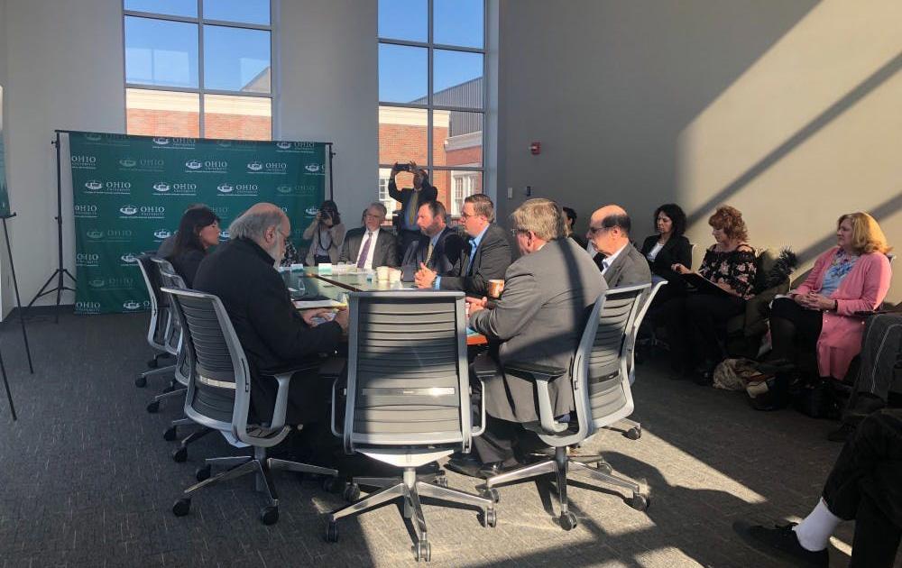 Representatives meet with local, state and OU officials