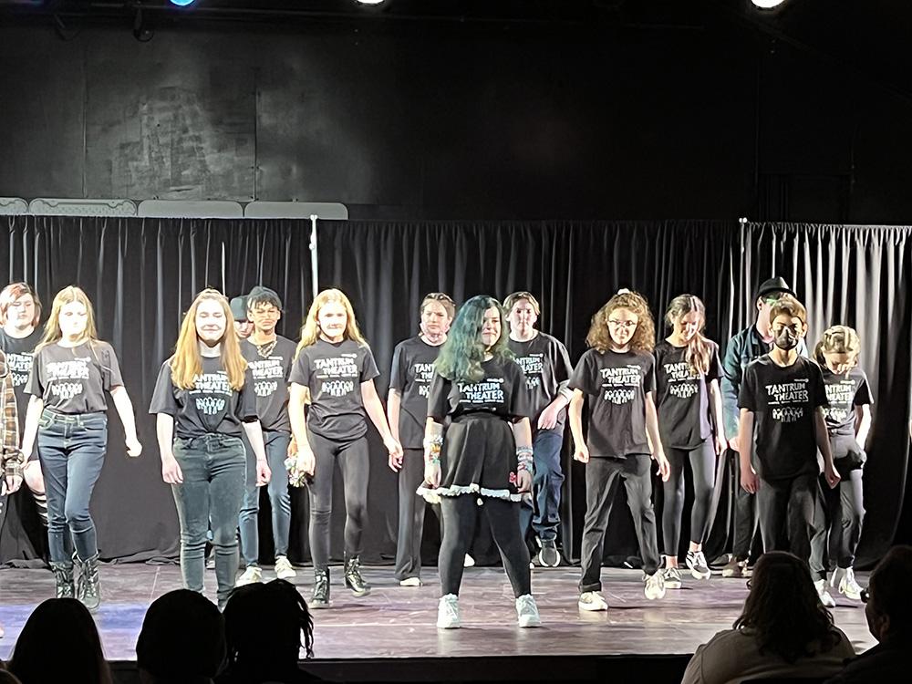 Actors on stage
