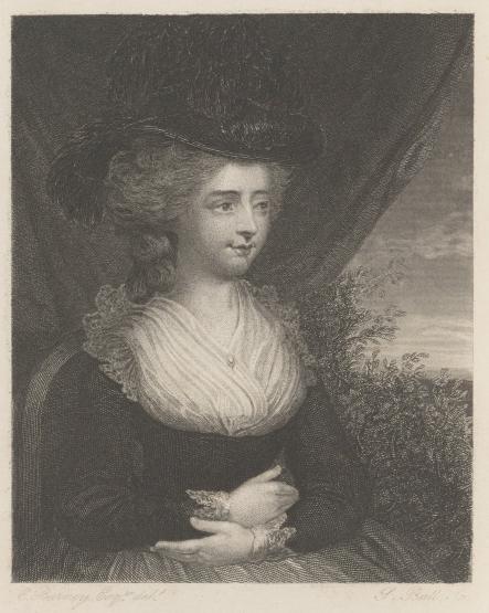 Portrait of Frances Burney