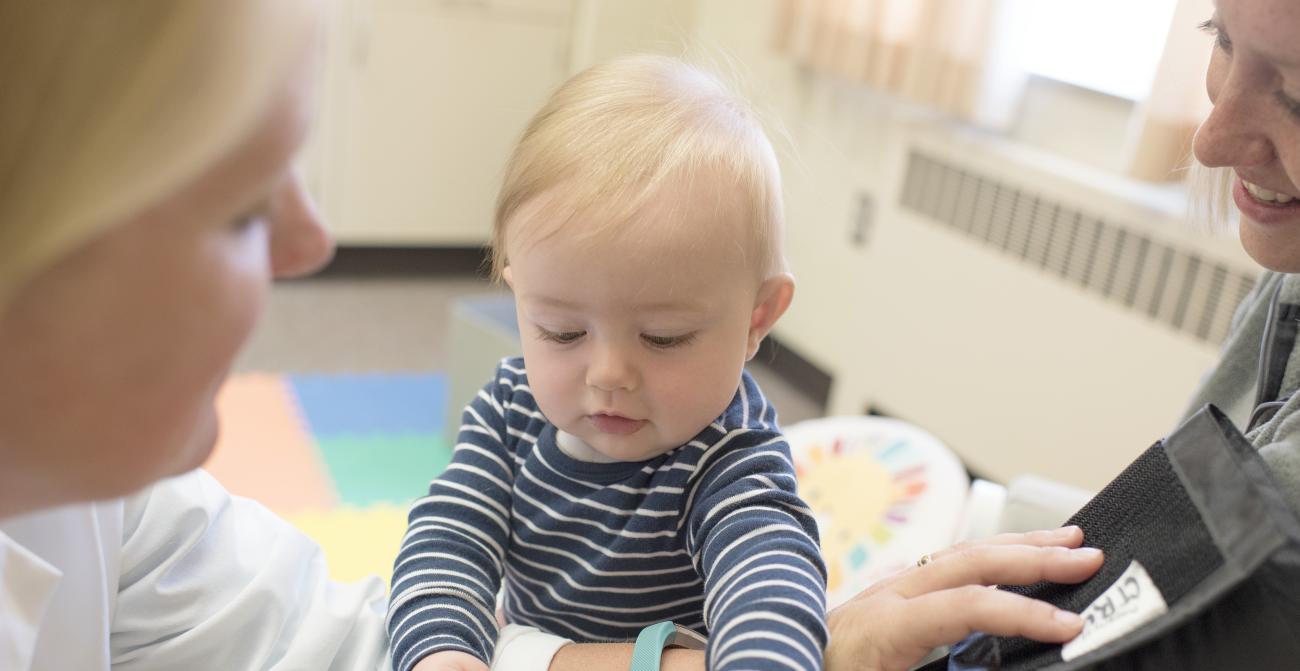 A participant at the Clinical & Translational Research Unit