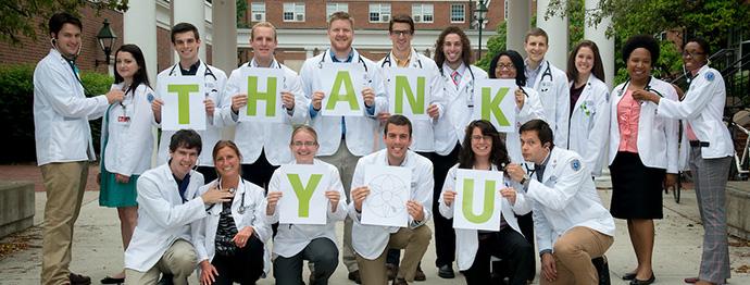 Medical Students with stethoscopes