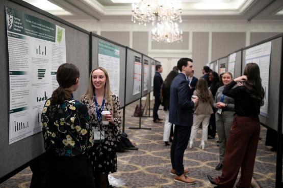 Participants at the OOS poster competition
