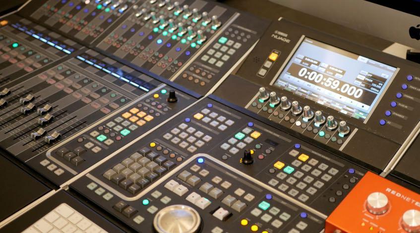 Yamaha Nuage System in the Audio Suite
