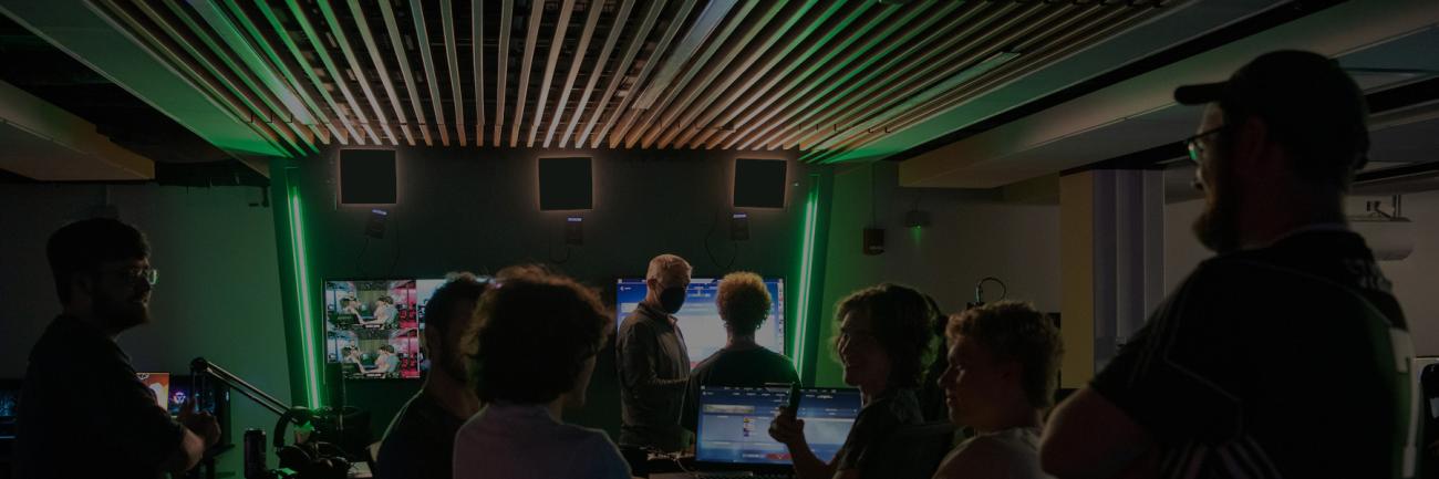 Ohio University students at the 2022 Esports tryouts