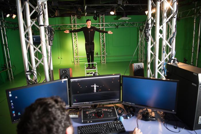Capturing motion in the GRID lab 