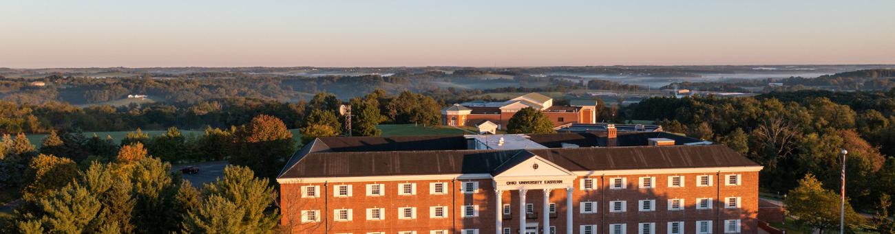 Aerial photo of Ohio University Eastern