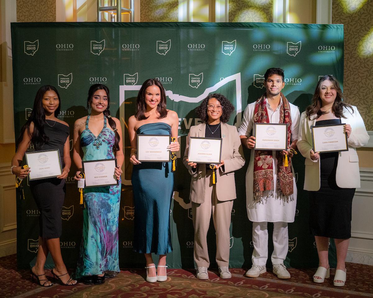 group photo of award recipients