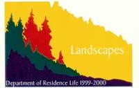 Landscape theme graphic