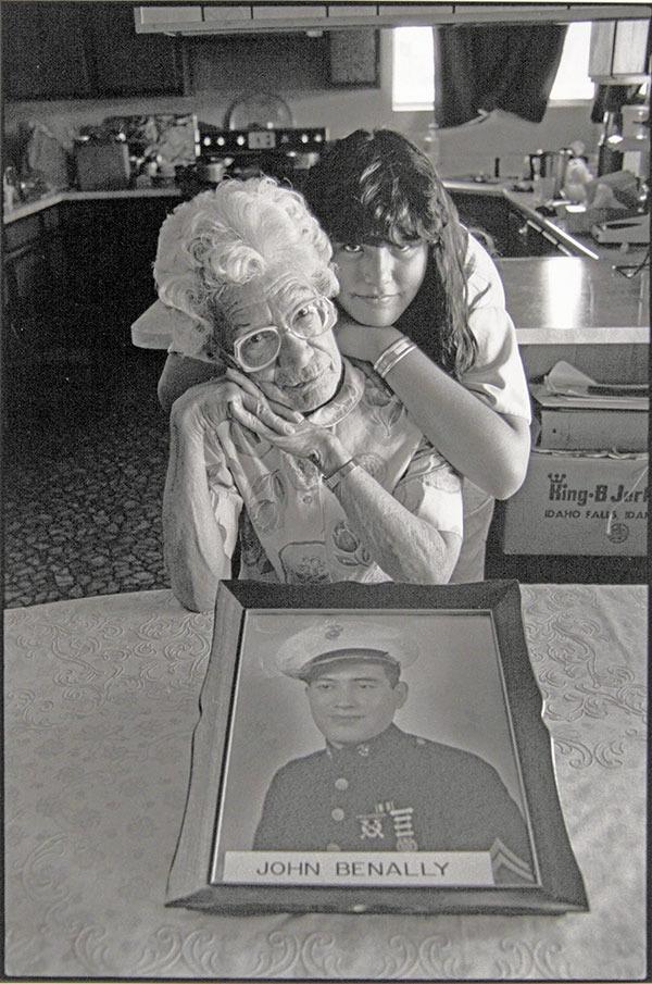 Johnny Benally, 1982, Kenji Kawano, gelatin silver, 20 x 16 in. (50.8 x 40.6cm), 2002.008.4. Gift of the artist.