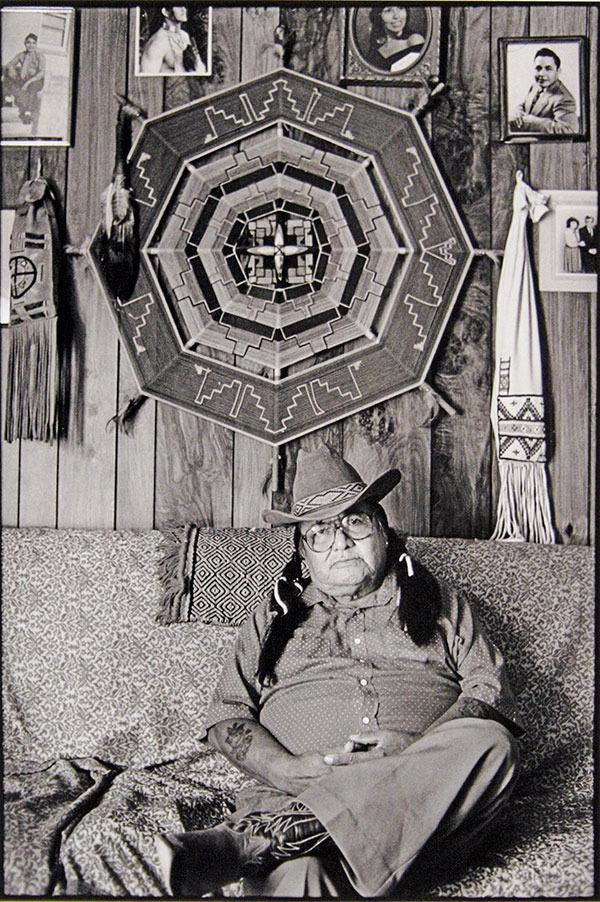 Wilsie H. Bistie, 1982, Kenji Kawano, gelatin silver, 20 x 16 in. (50.8 x 40.6cm), 2002.008.5. Gift of the artist.