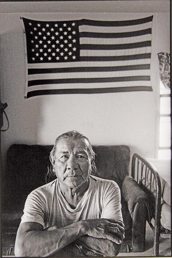 Sam Charlie Sr., 1982, Kenji Kawano, gelatin silver, 20 x 16 in. (50.8 x 40.6cm), 2002.008.7. Gift of the artist.