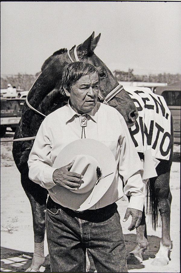 John Pinto, 1982, Kenji Kawano, gelatin silver, 20 x 16 in. (50.8 x 40.6cm), 2002.008.16. Gift of the artist.