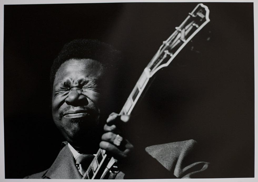 B.B. King, 1969-70, Stanley Livingston (1941-2010), ink jet, 13 x 19 in. (33 x 48.3cm), 2012.01.02. Gift of the artist.