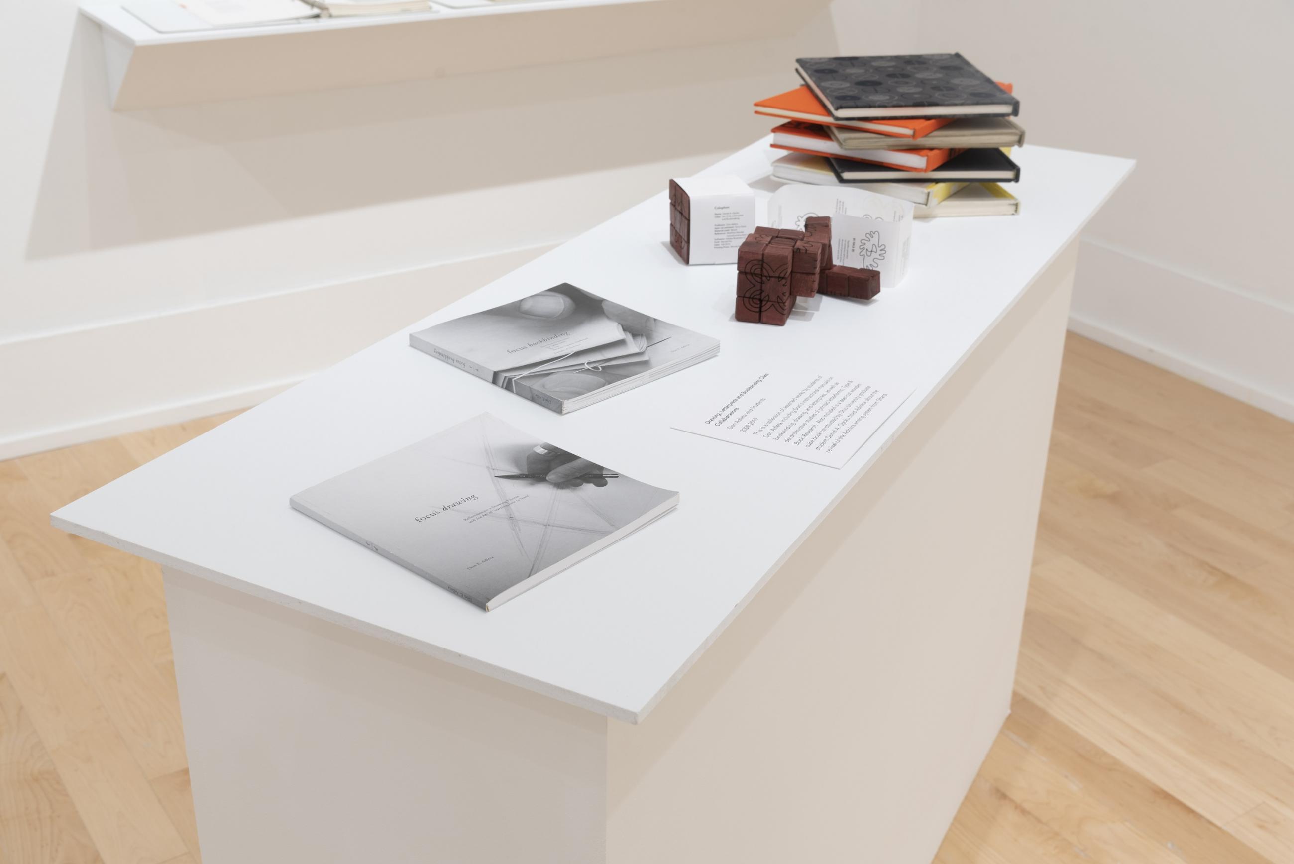 Drawing, Letterpress and Bookbinding Class Collaborations