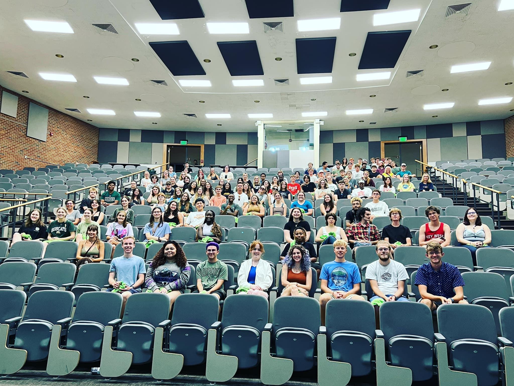 Bobcat Move In Crew at training session
