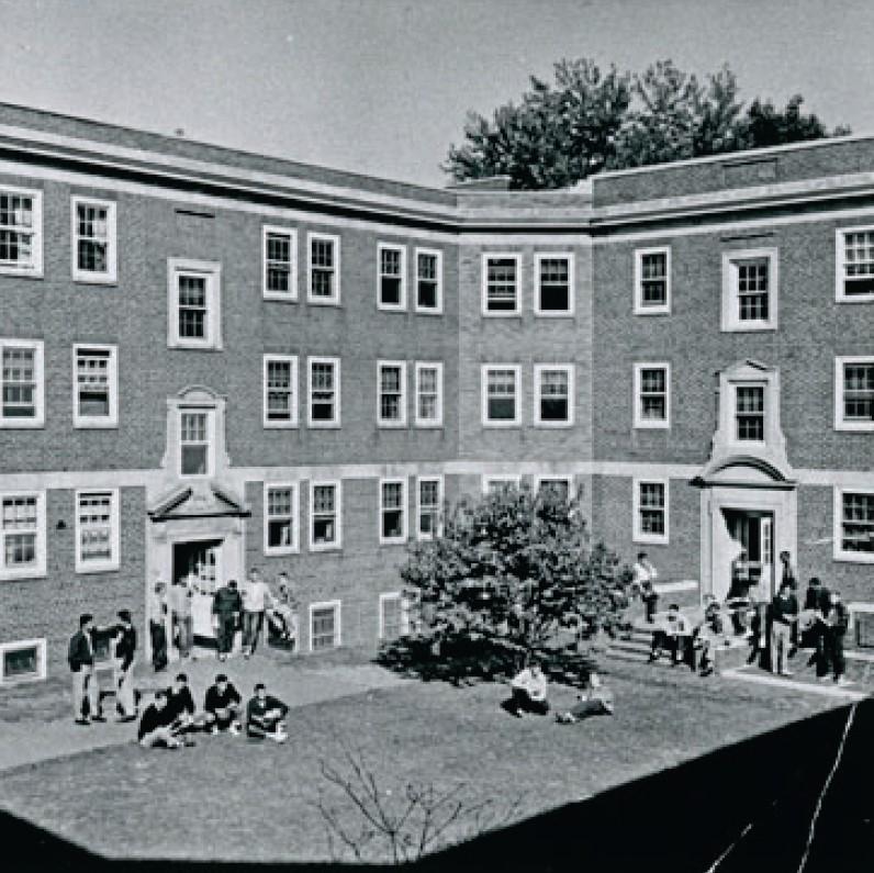 Scott Quad in black and white