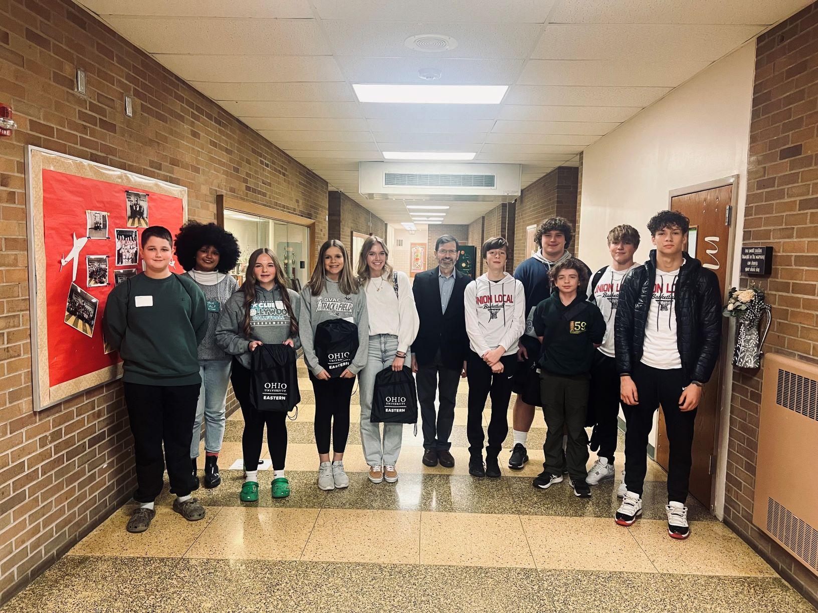 Charlie Wilson Leadership Program Attendees from Union Local Highschool, 2023