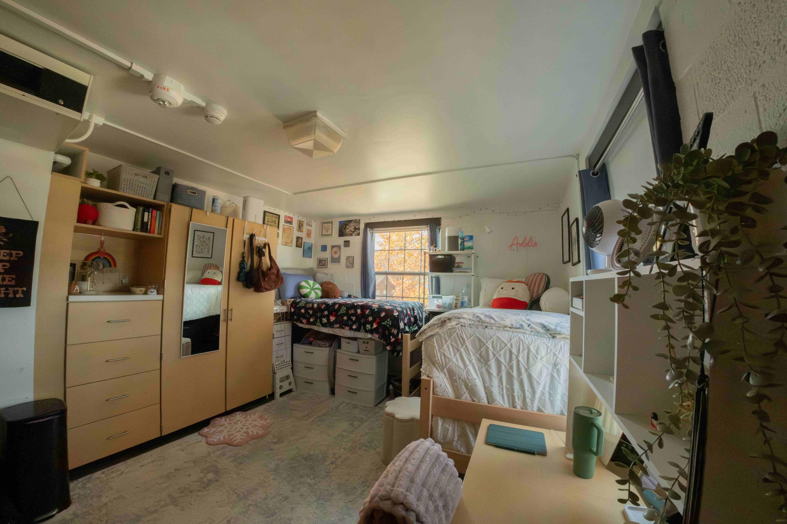 double room in Washington Hall