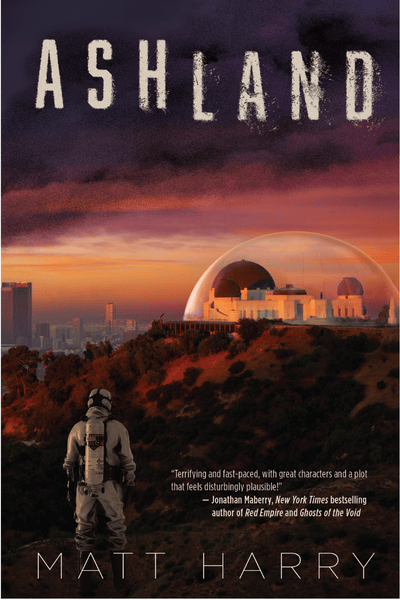 Cover page for Ash Land Book