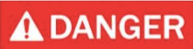 danger label