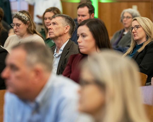 staff listening during a dynamic strategy session