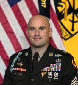 Master Sergeant Tyler Means Headshot